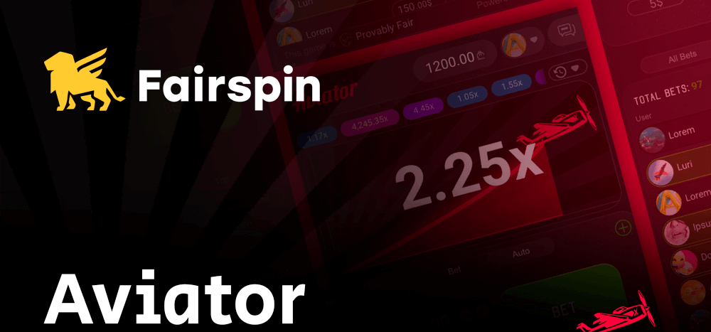 play aviator at fairspin online casino